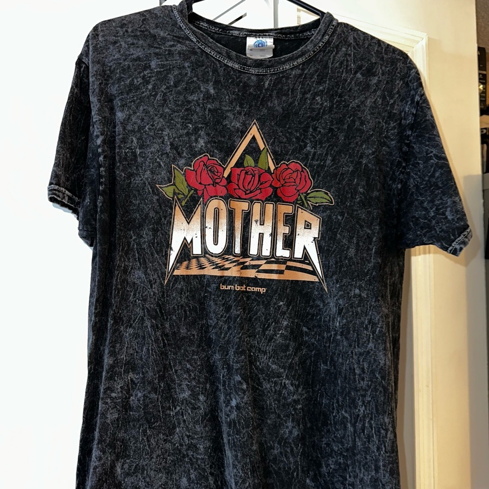 Burn Boot Camp Mother Graphic Tee in Black